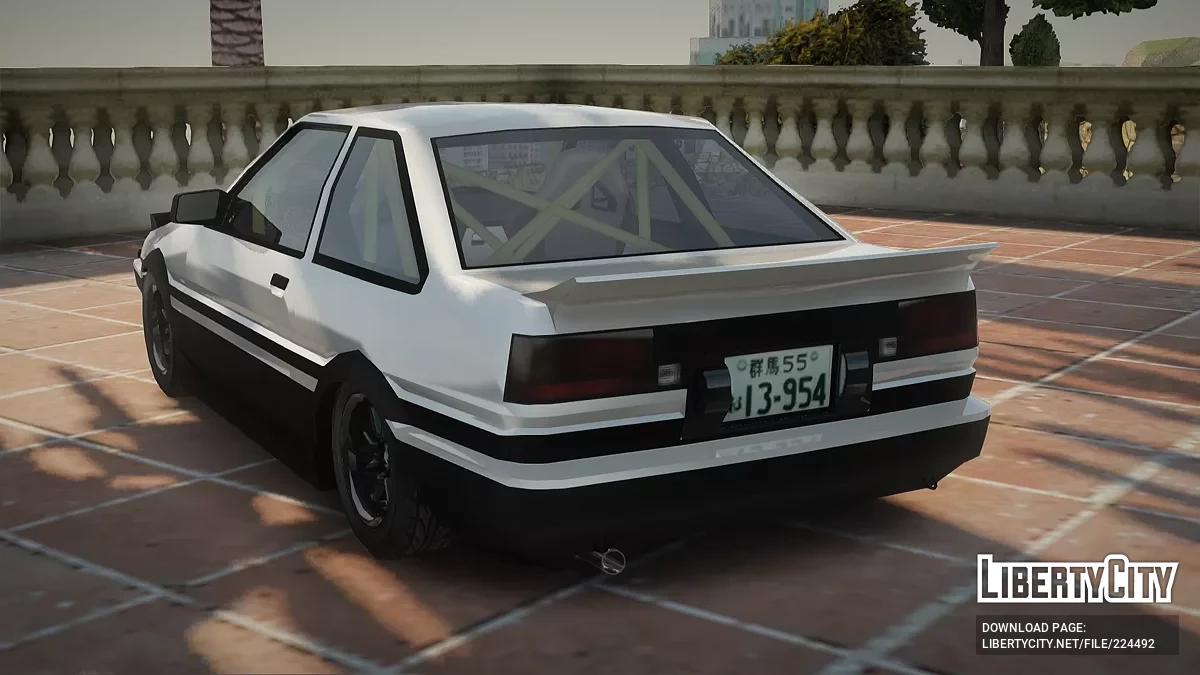 Toyota AE86 2-door / GTA San Andreas
