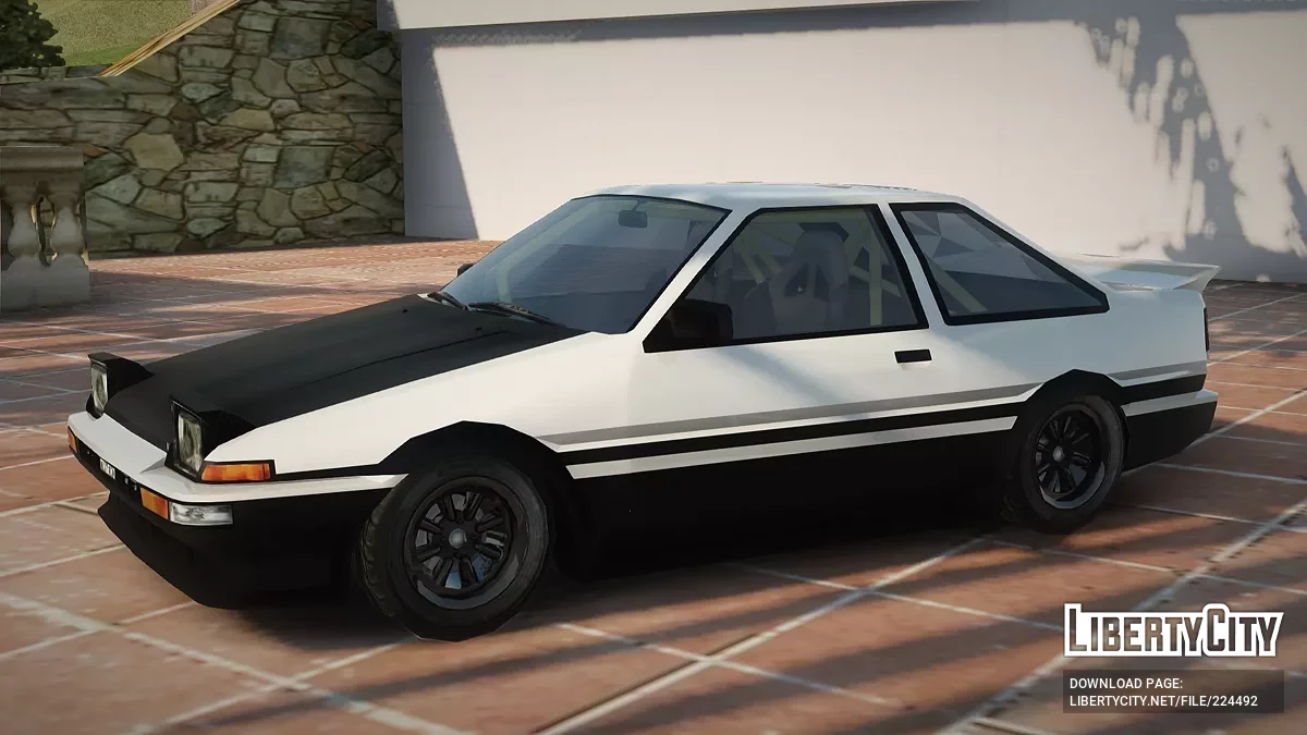 Toyota AE86 2-door / GTA San Andreas