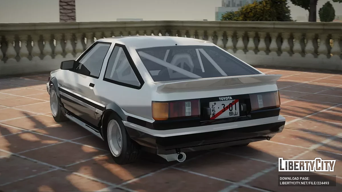 Toyota AE86 3-door / GTA San Andreas