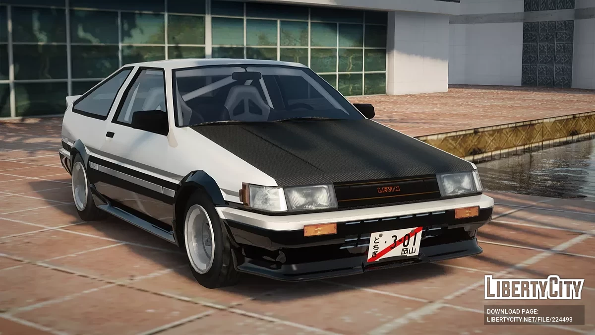 Toyota AE86 3-door / GTA San Andreas