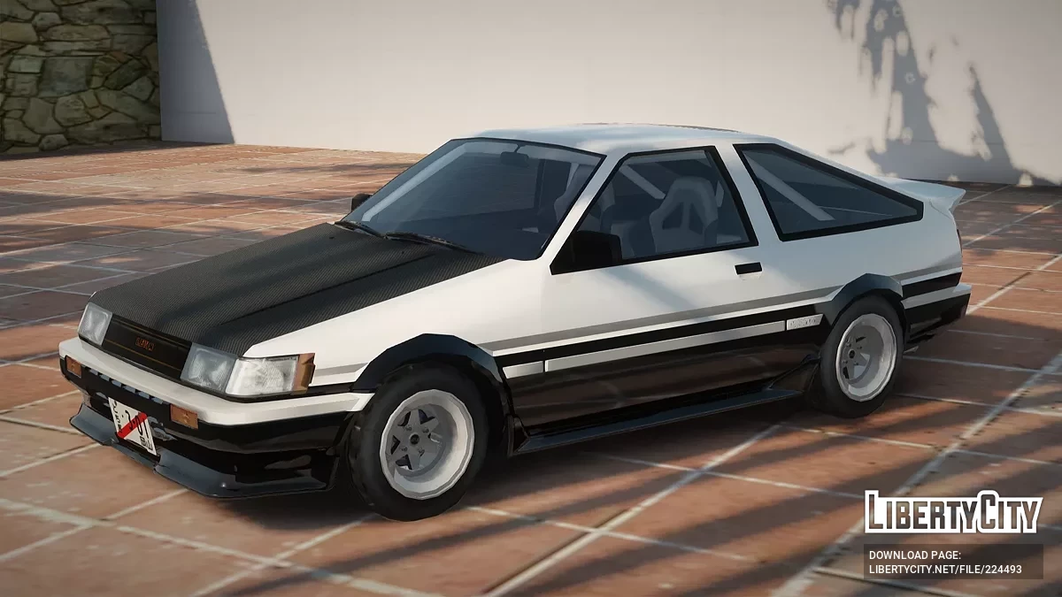 Toyota AE86 3-door / GTA San Andreas