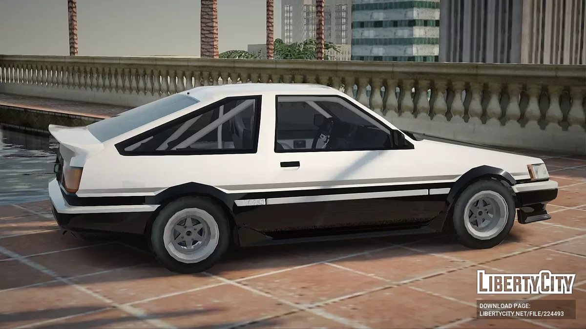 Toyota AE86 3-door / GTA San Andreas