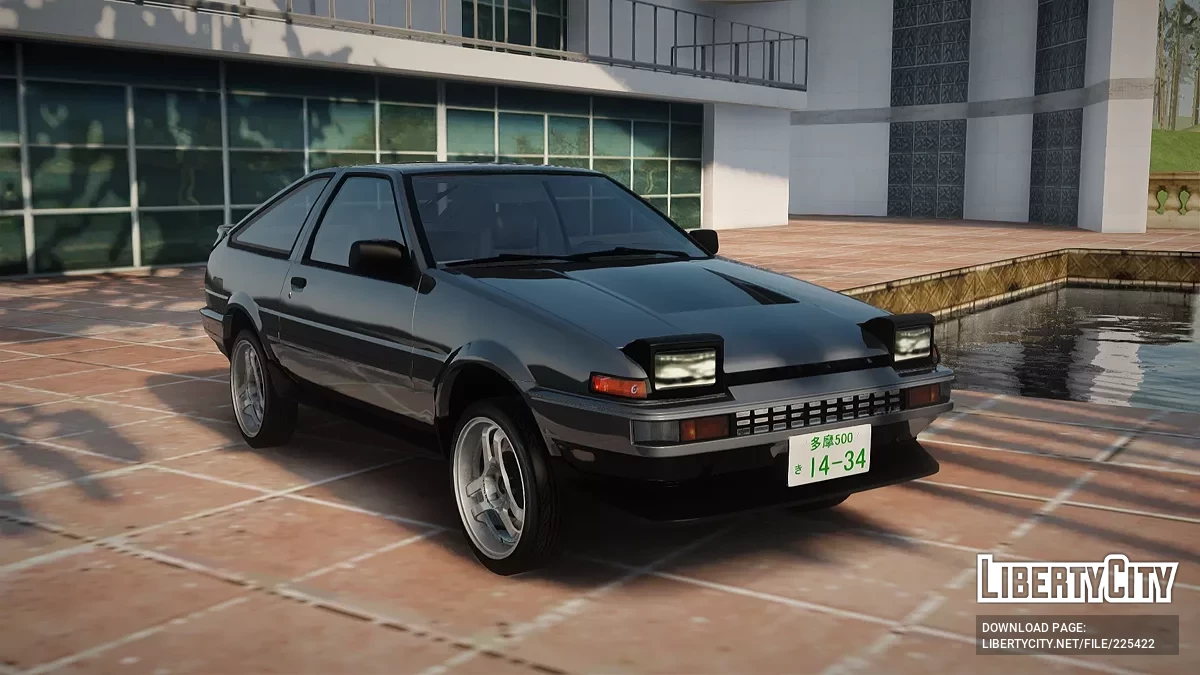 Toyota Corolla AE86 / GTA San Andreas