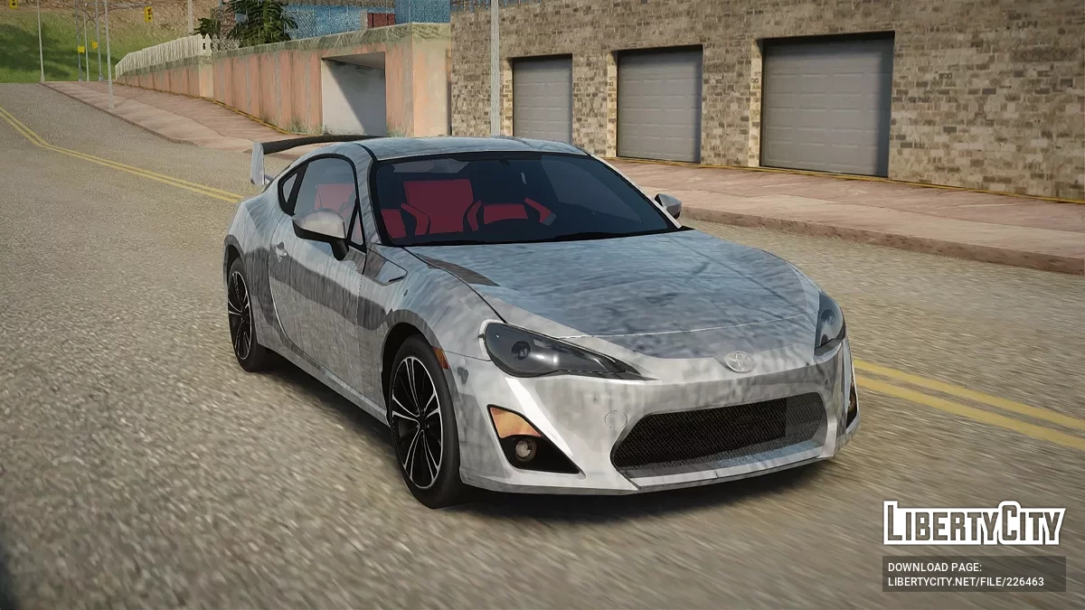 Toyota GT86 2JZ-GTE Black Revel / GTA San Andreas