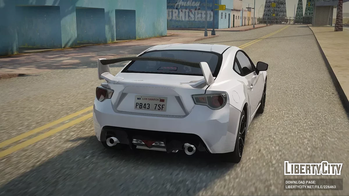 Toyota GT86 2JZ-GTE Black Revel / GTA San Andreas