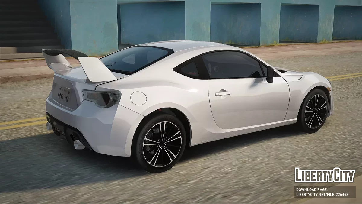 Toyota GT86 2JZ-GTE Black Revel / GTA San Andreas