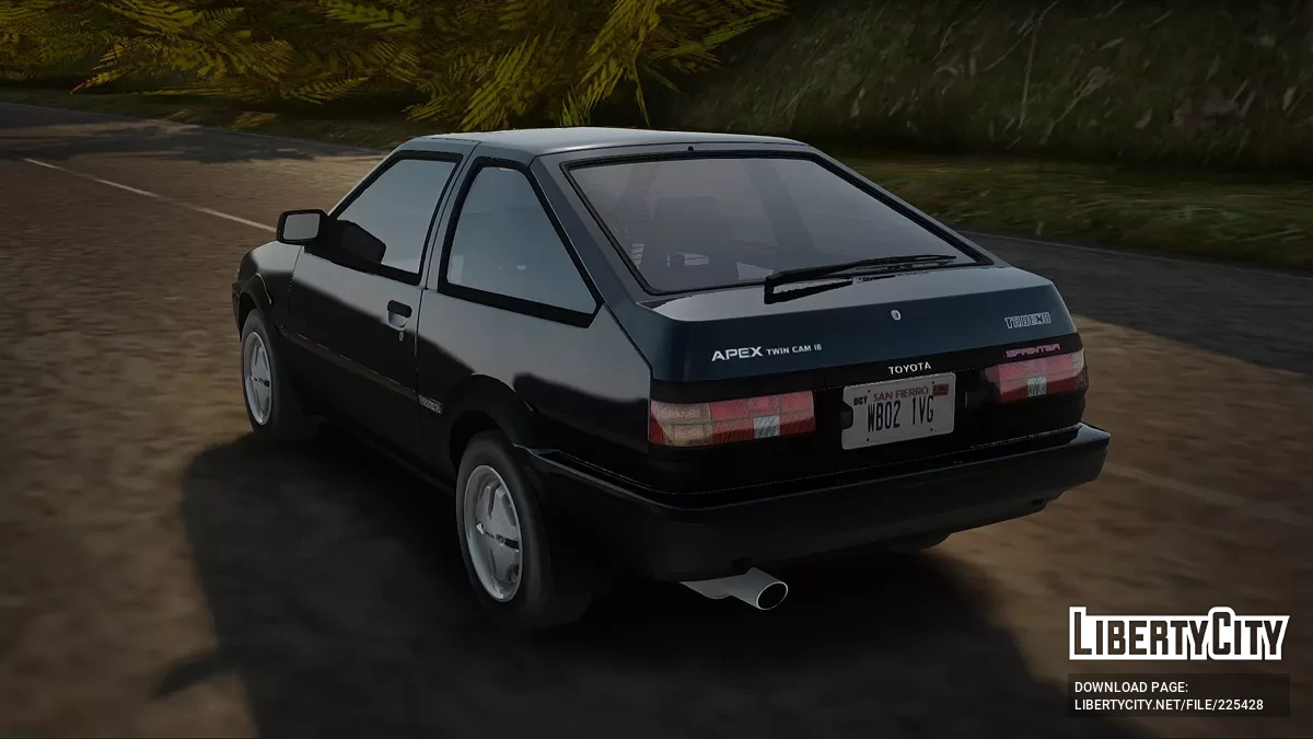 Toyota Sprinter Trueno AE86 GT-Apex / GTA San Andreas