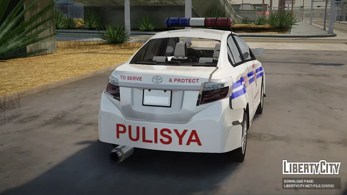 Toyota Vios 2014 Philippine National Police / GTA San Andreas