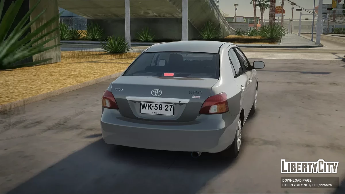 Toyota Yaris 2008 Sedan / GTA San Andreas