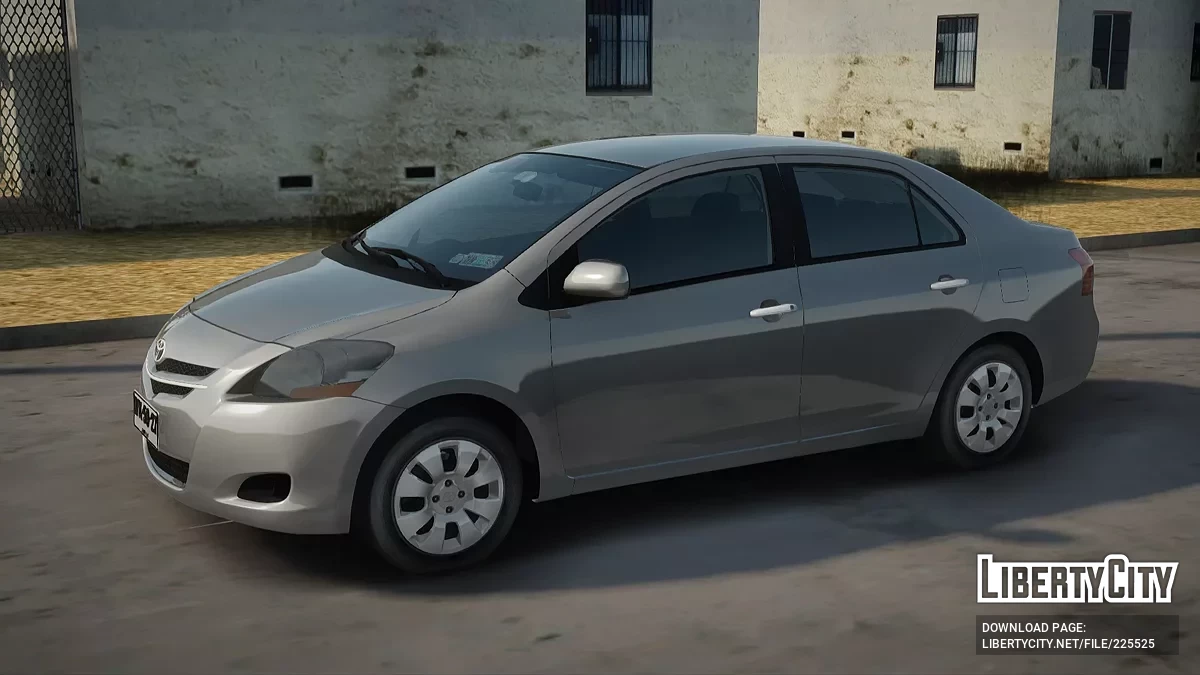 Toyota Yaris 2008 Sedan / GTA San Andreas