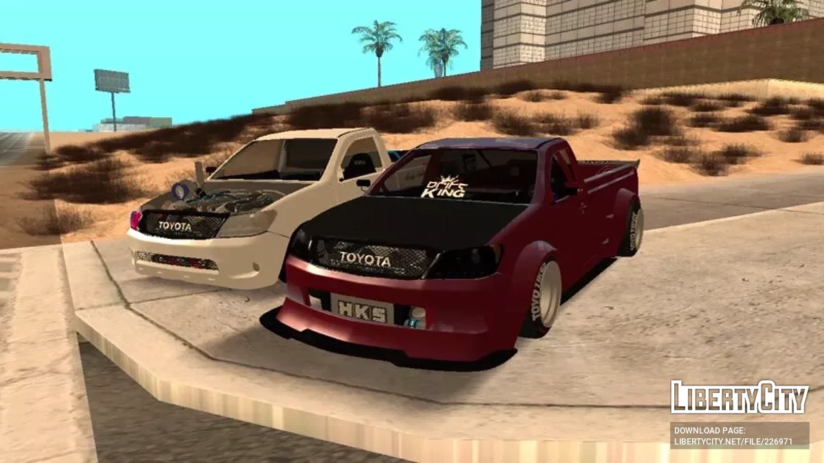 Toyota Hilux Drift Build / GTA San Andreas