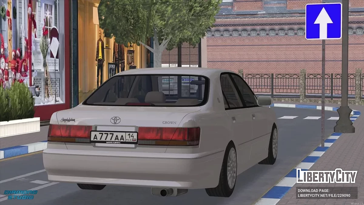 Toyota Crown S170 / GTA San Andreas