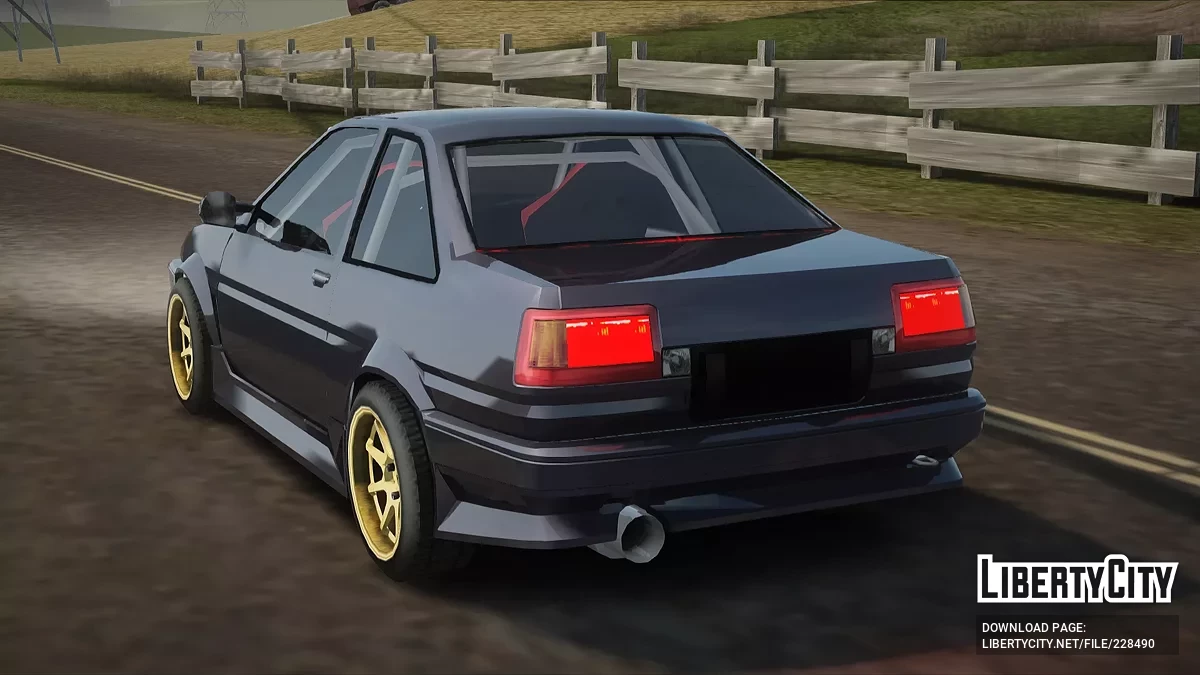 Toyota Sprinter Trueno AE86 D1GP / GTA San Andreas