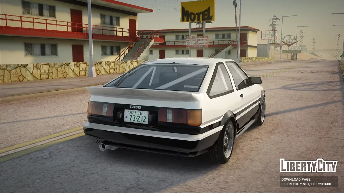 Toyota AE86 / GTA San Andreas