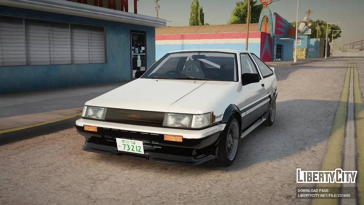 Toyota AE86 / GTA San Andreas