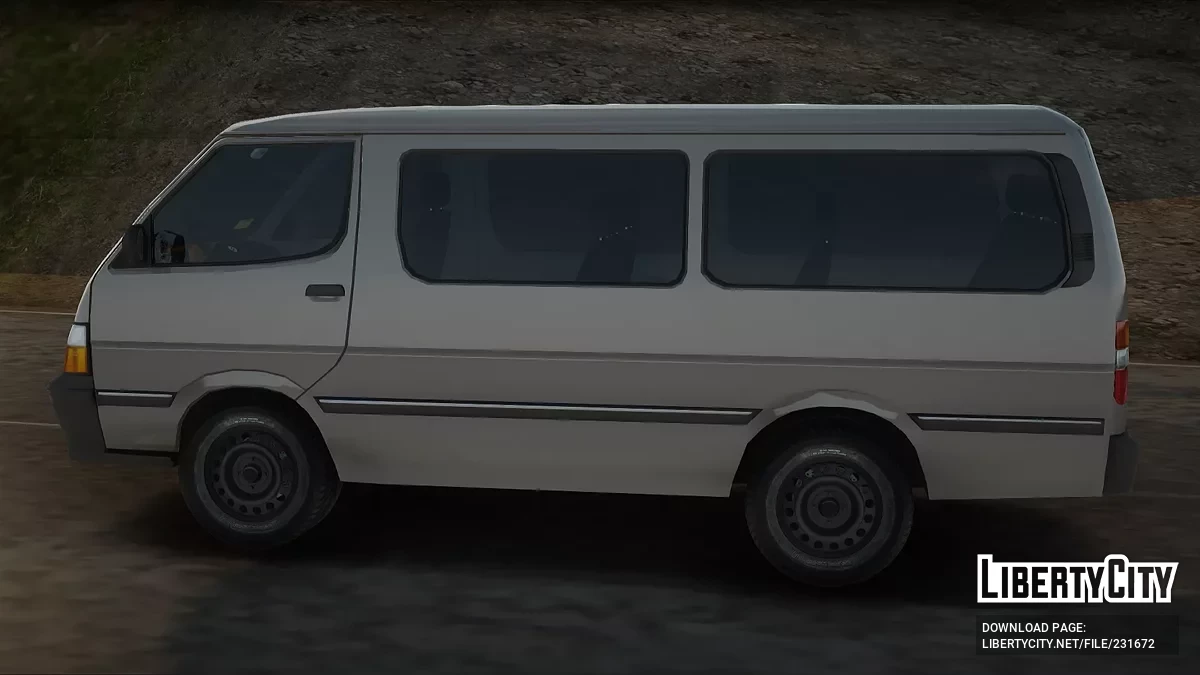 Toyota Hiace 1992 Пассажирский / GTA San Andreas