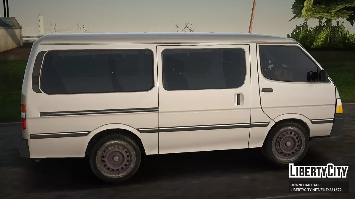 Toyota Hiace 1992 Пассажирский / GTA San Andreas