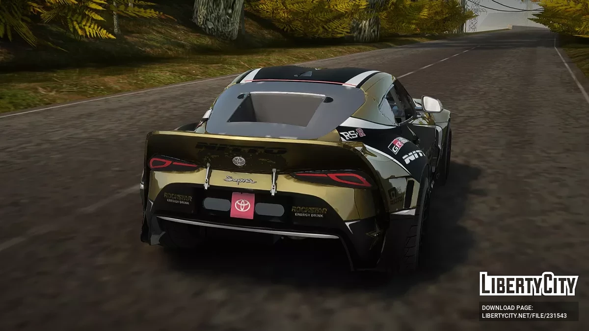 Toyota Supra Fredric Aasbø Piloto / GTA San Andreas