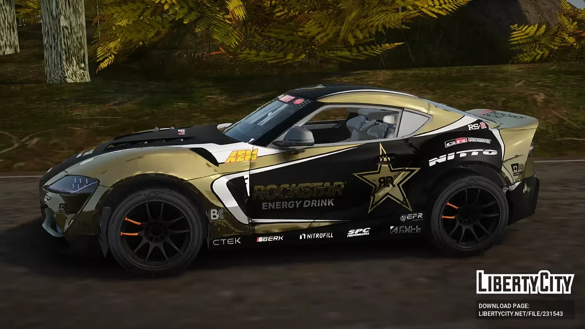 Toyota Supra Fredric Aasbø Piloto / GTA San Andreas