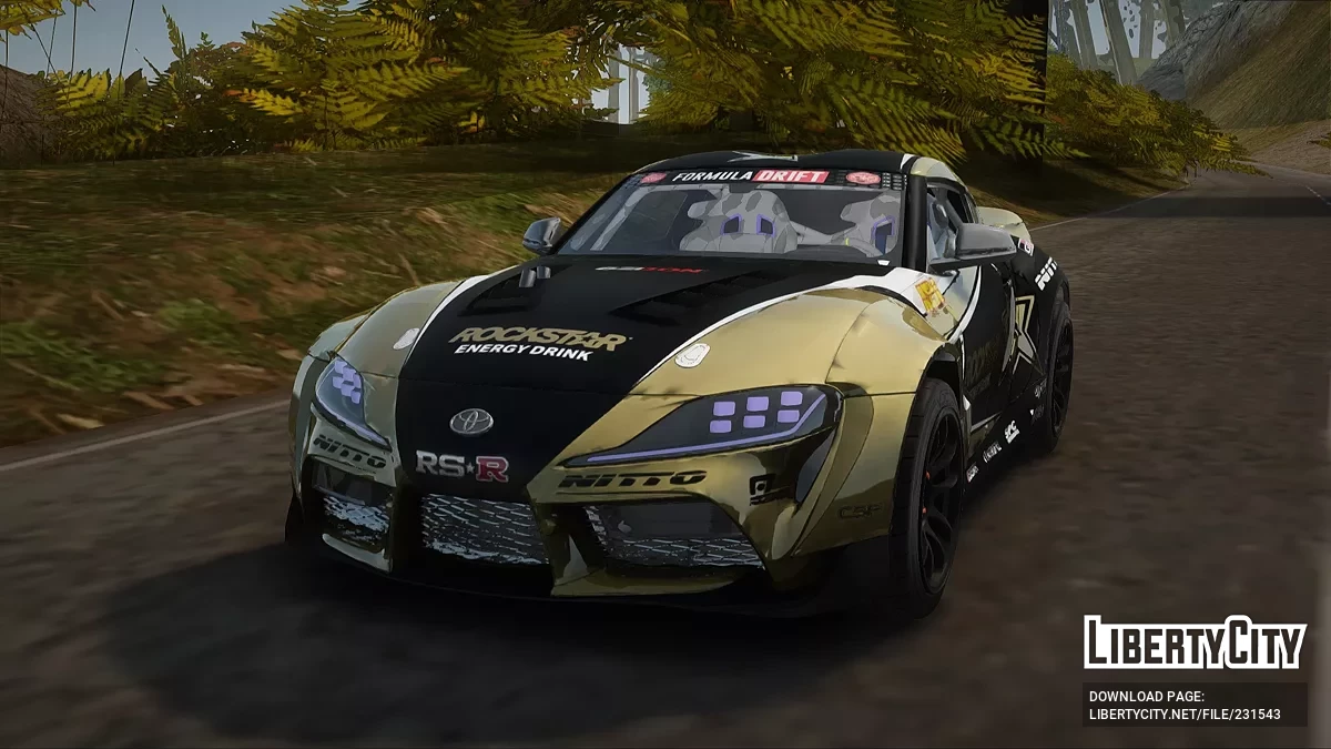 Toyota Supra Fredric Aasbø Piloto / GTA San Andreas