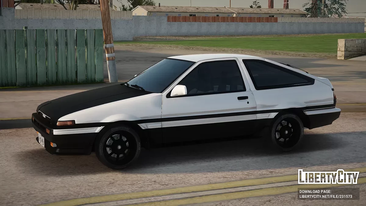 Toyota Trueno AE86 Initial D 4th Stage / GTA San Andreas