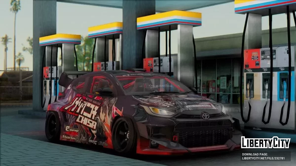 Toyota GR Yaris Rocket Bunny Pandem 2021 / GTA San Andreas