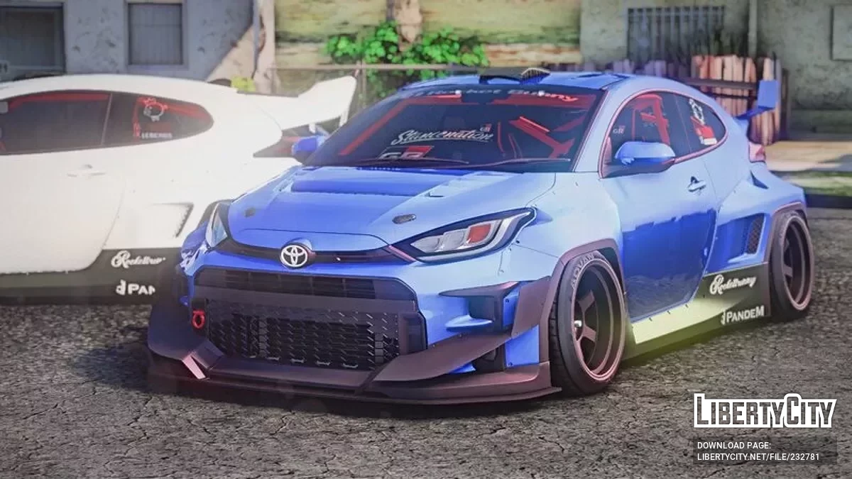 Toyota GR Yaris Rocket Bunny Pandem 2021 / GTA San Andreas