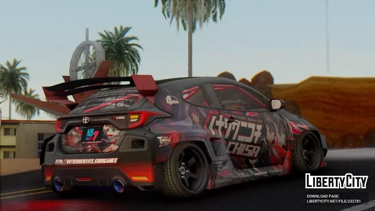 Toyota GR Yaris Rocket Bunny Pandem 2021 / GTA San Andreas