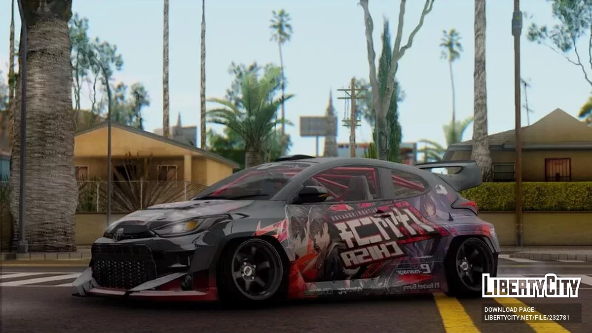 Toyota GR Yaris Rocket Bunny Pandem 2021 / GTA San Andreas