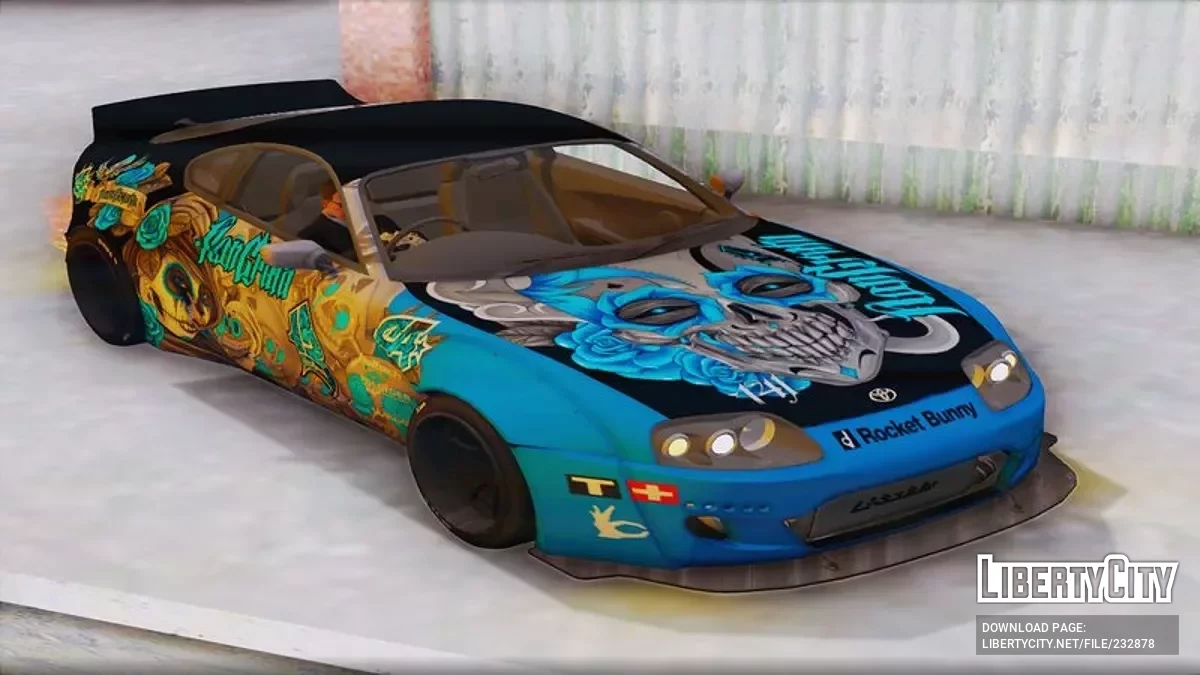 Toyota Supra Rocket Bunny 1993 / GTA San Andreas