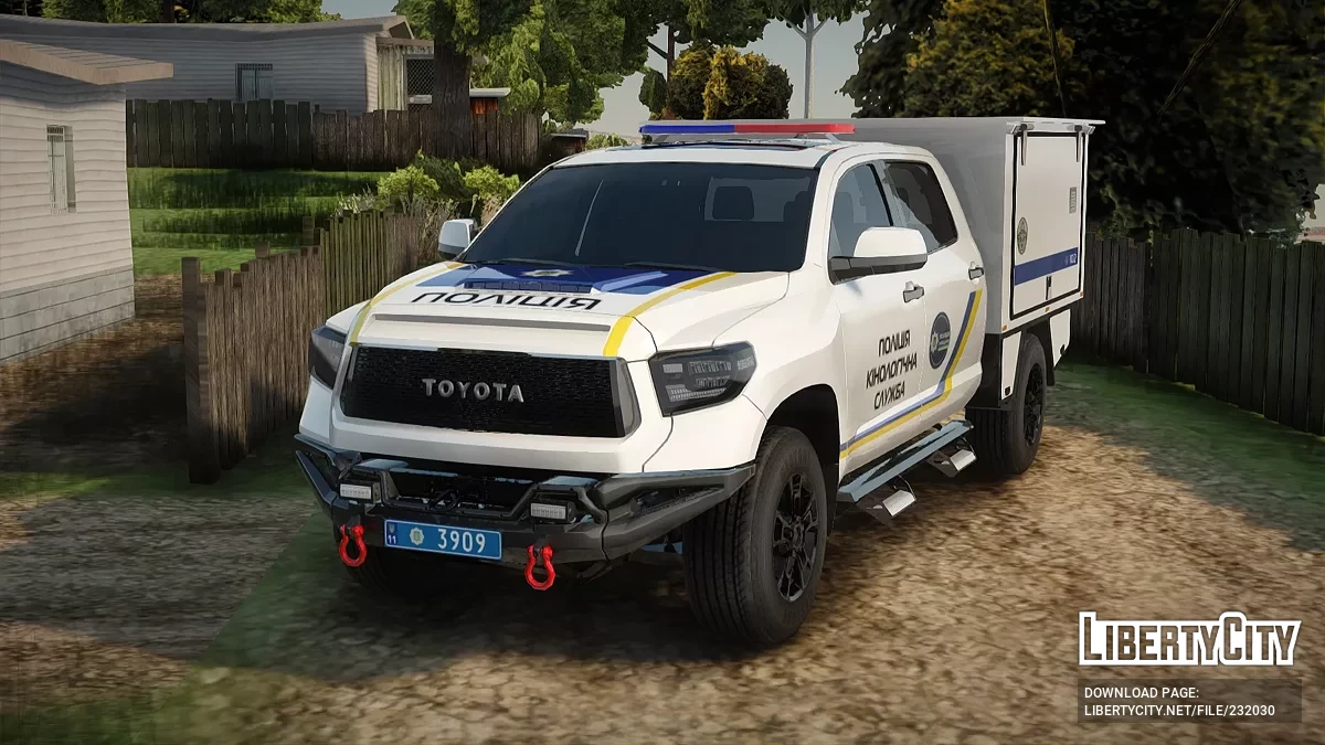 Toyota Tundra Полиция Украины Кинологи / GTA San Andreas