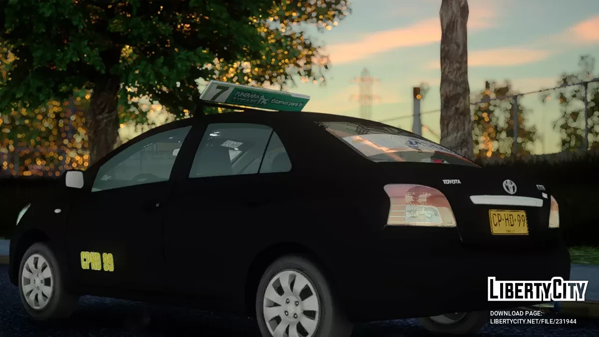 Toyota Yaris 2010 Colectivo / GTA San Andreas