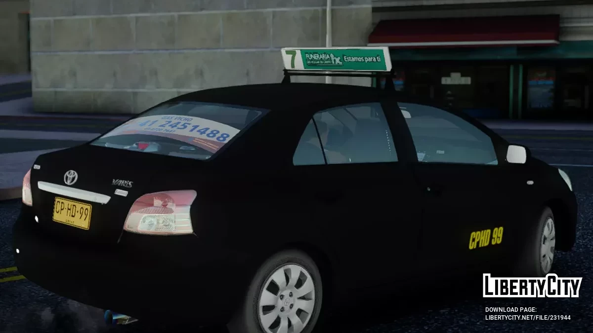 Toyota Yaris 2010 Colectivo / GTA San Andreas