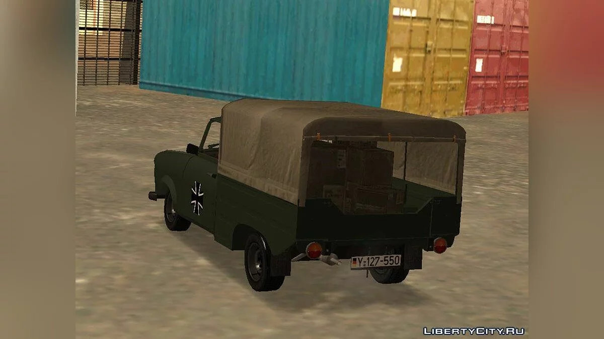Trabant 601 German Military Pickup / GTA San Andreas