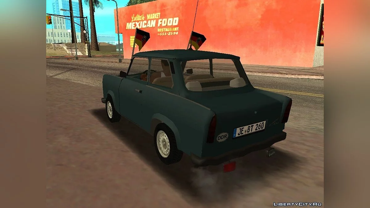 Trabant 601 Double Rear / GTA San Andreas