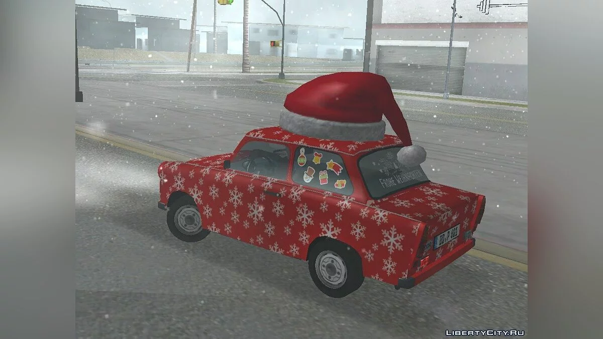 Trabant 601 Christmas Edition / GTA San Andreas