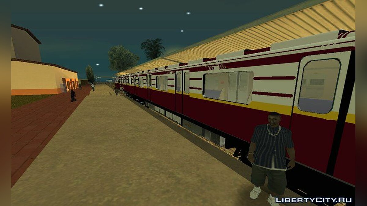 Поезд-метро для GTA San Andreas - Картинка #2