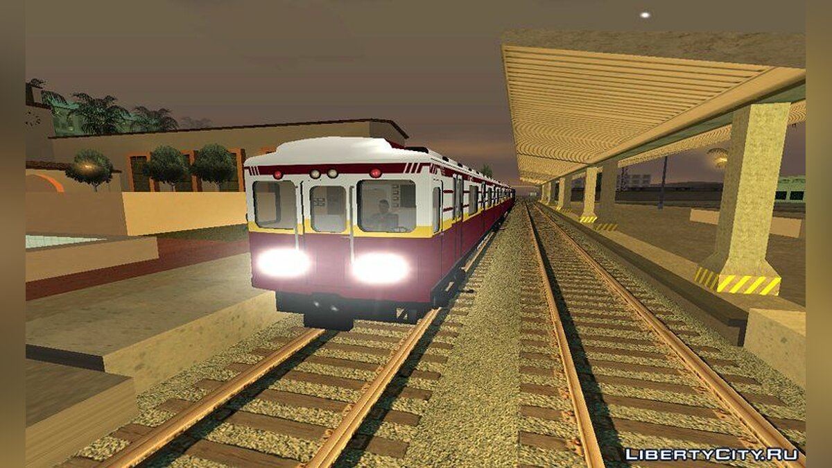 Поезд-метро для GTA San Andreas - Картинка #1