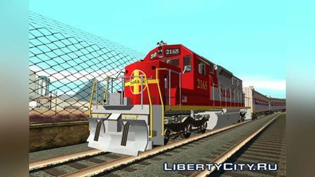 SD40 Santa Fe / GTA San Andreas