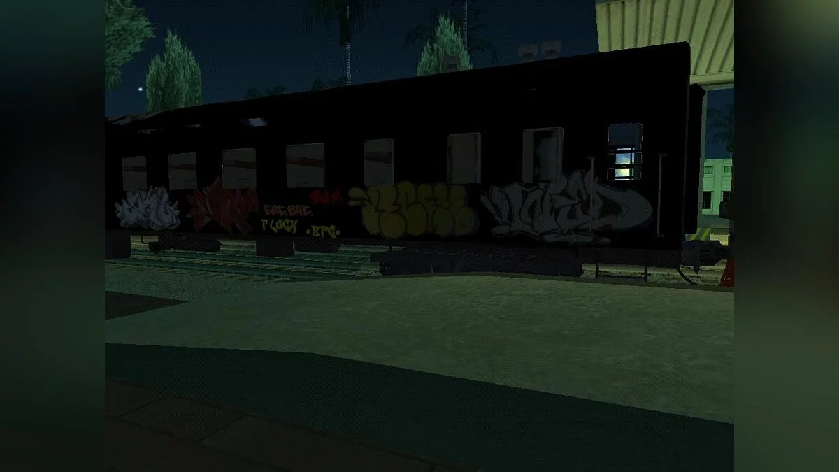 Граффити поезд / GTA San Andreas