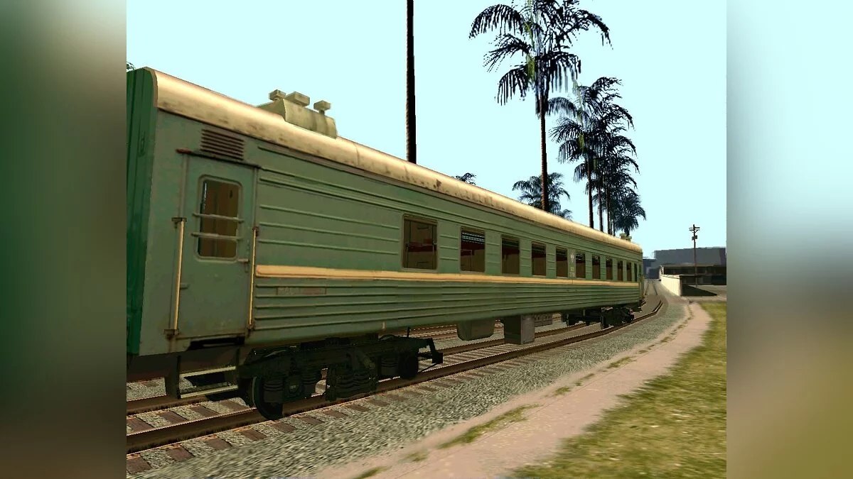 Вагон Российских железных дорог 2 / GTA San Andreas