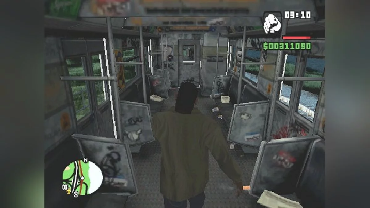 GTA IV Enterable Train / GTA San Andreas