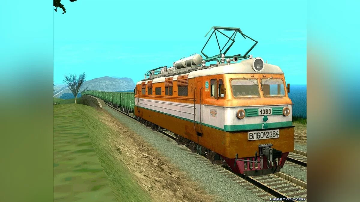 ВЛ60-2364 + Полувагон / GTA San Andreas