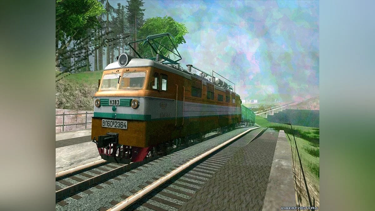 ВЛ60-2364 + Полувагон / GTA San Andreas