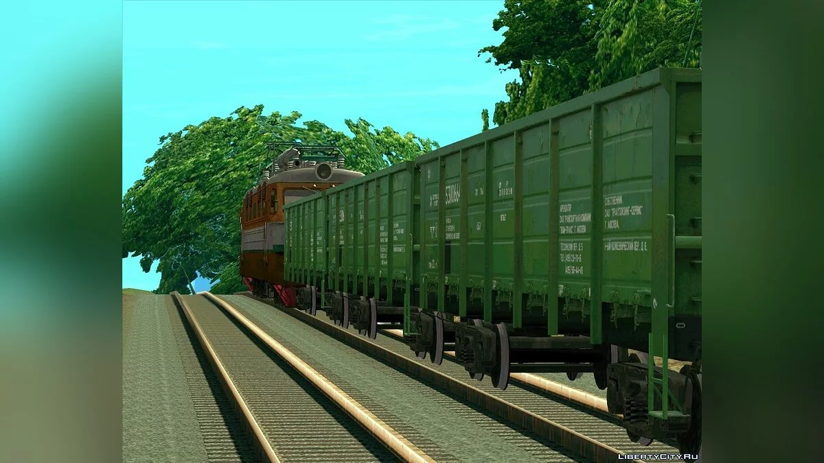 ВЛ60-2364 + Полувагон / GTA San Andreas