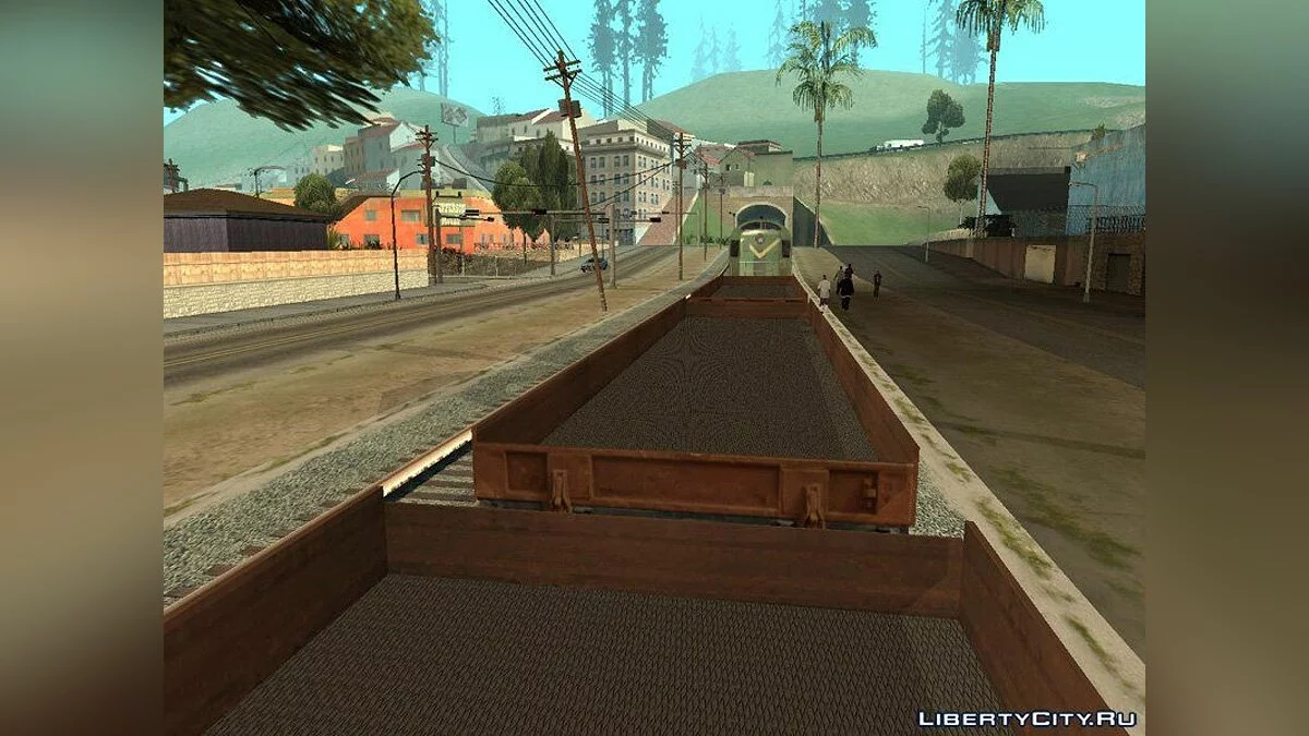 Вагон платформа №0019 / GTA San Andreas