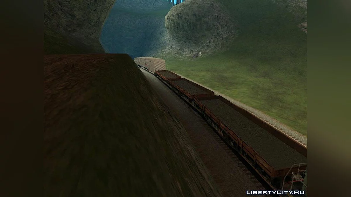Вагон платформа №0019 / GTA San Andreas