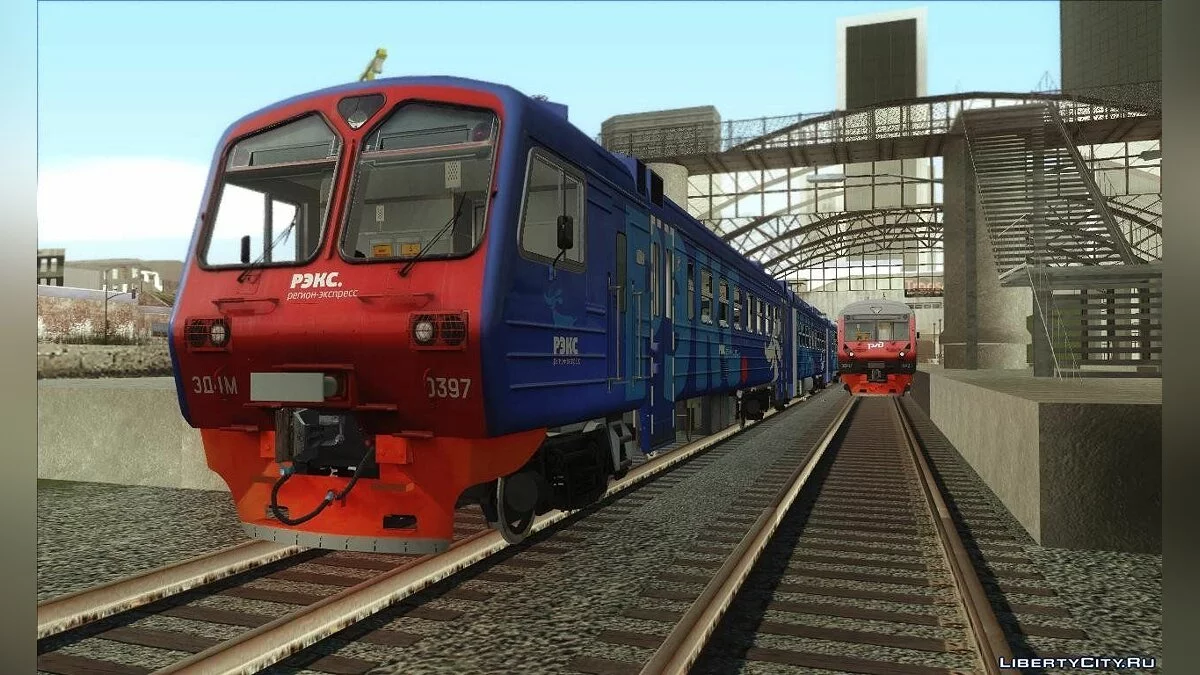 ЭД4М-0397 РЭКС (Электропоезд Демиховский, 4-я модификация) / GTA San Andreas