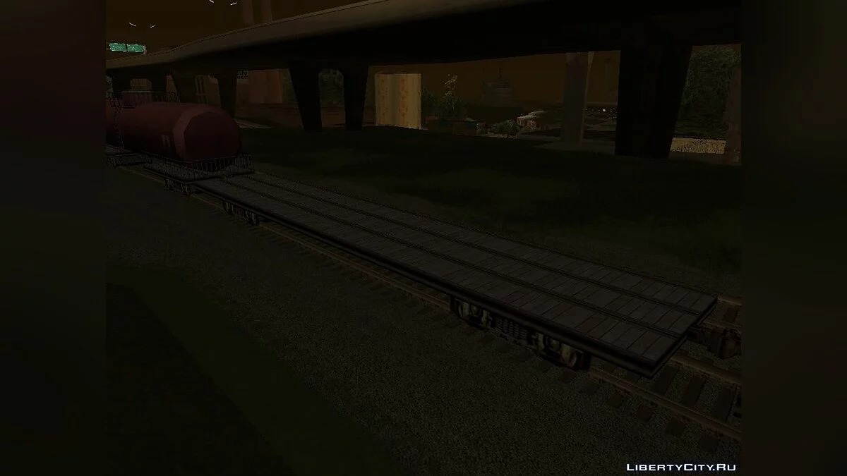 NFS Underground 2 railway pack v0.5 / GTA San Andreas