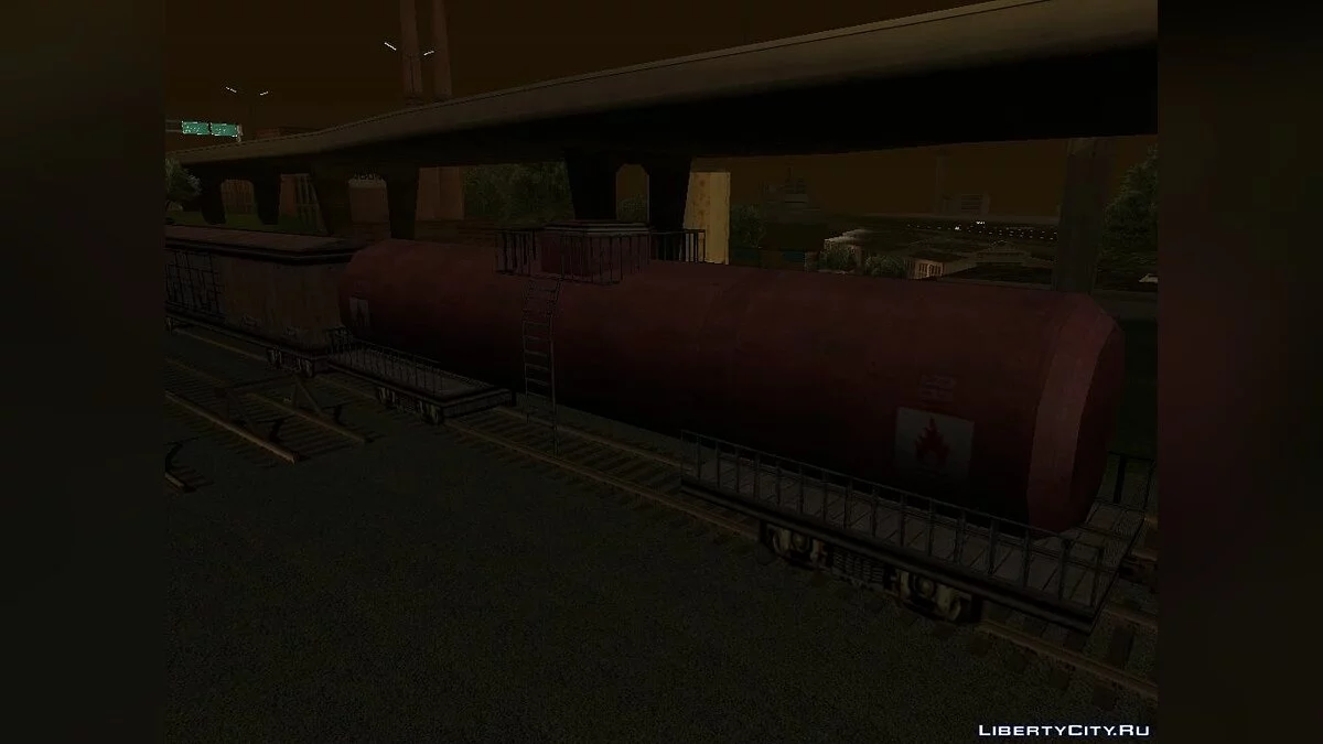 NFS Underground 2 railway pack v0.5 / GTA San Andreas